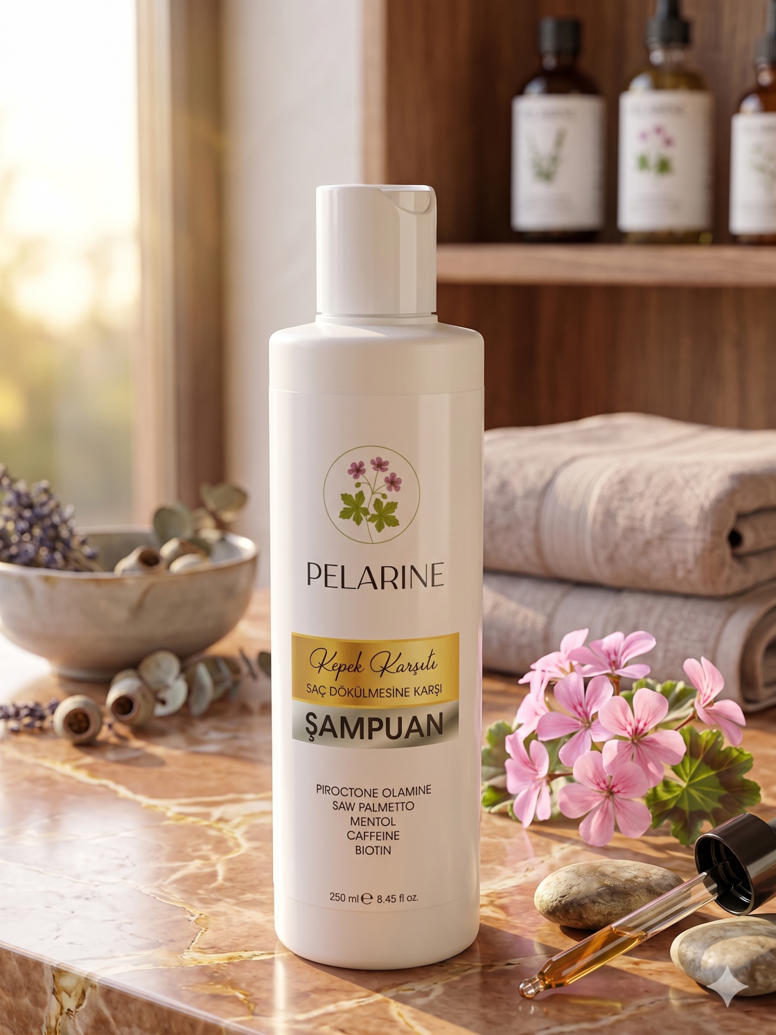shampoo bottle